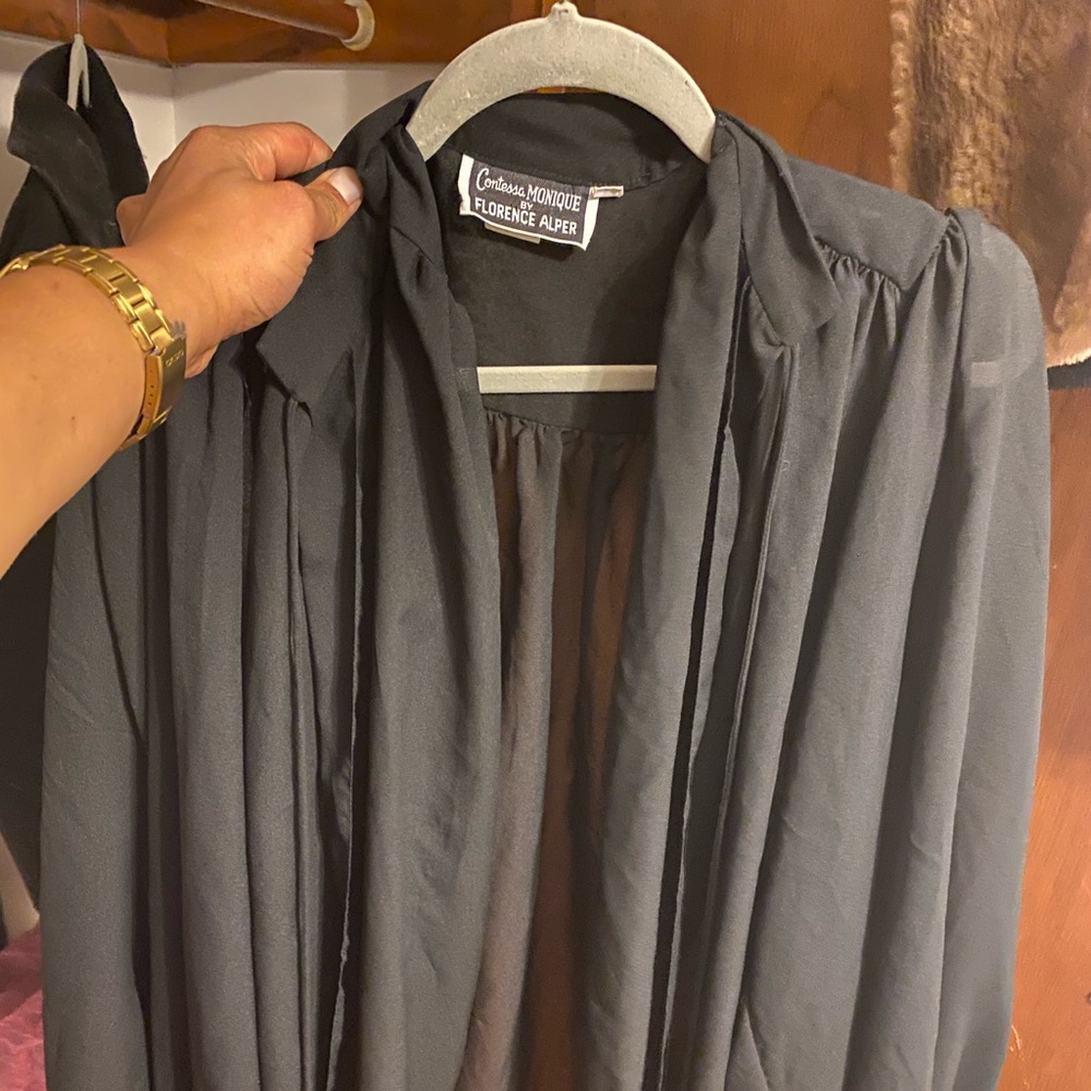 Silk vintage blouse - S/M